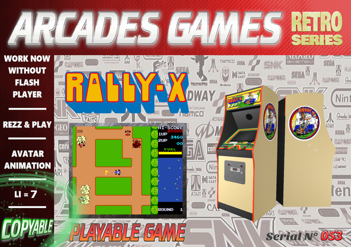 [053] = Rally-X = Retro Arcades Games [BOX]