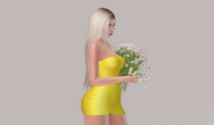 ~LS~  Meshbody Classic dress Dana