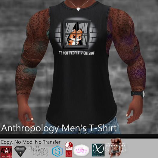 It's to people-y outside Men's T-Shirt (MATL)