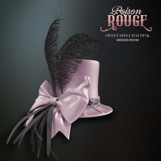 POISON ROUGE Sweet Spell Hat - Pink 