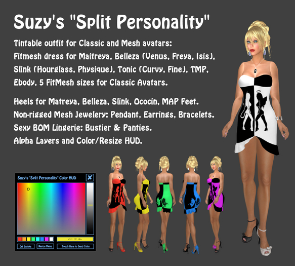Suzy's Split Personality