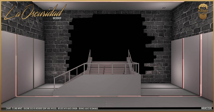 La Oscuridad Backdrop - The Bearded Guy