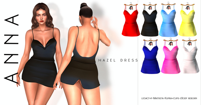ANNA-HAZEL DRESS-FATPACK