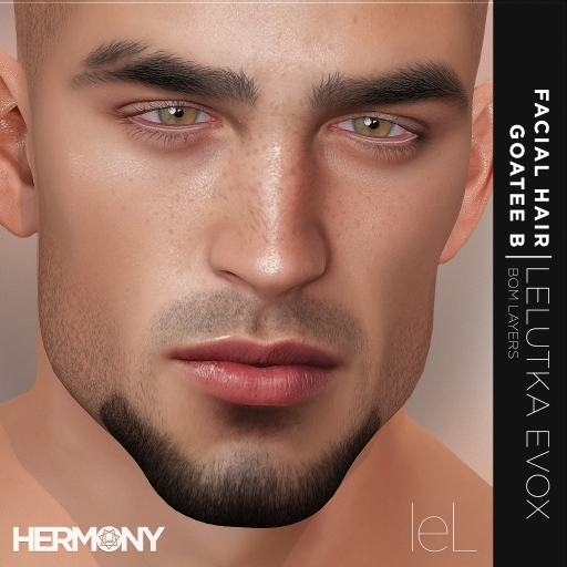 HERMONY / FACIAL HAIR / GOATEE B / LEL EVOX