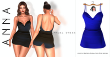 ANNA-HAZEL DRESS-DARK BLUE