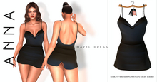 ANNA-HAZEL DRESS-BLACK