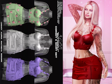 #KLUBB "Butterfly" Corset [Cherry]