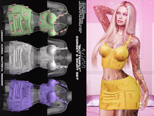 #KLUBB "Butterfly" Corset [Dandelion]