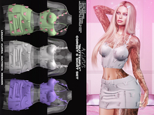 #KLUBB "Butterfly" Corset [Coke]