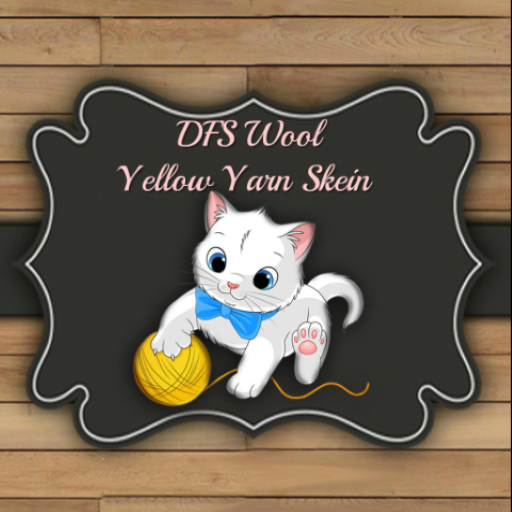 [5] DFS Wool - Yellow Yarn Skein