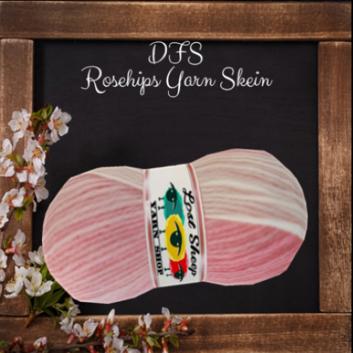[5] DFS Wool - Rosehips Yarn Skein