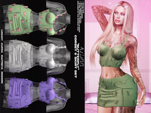 #KLUBB "Butterfly" Skirt [Blunt]