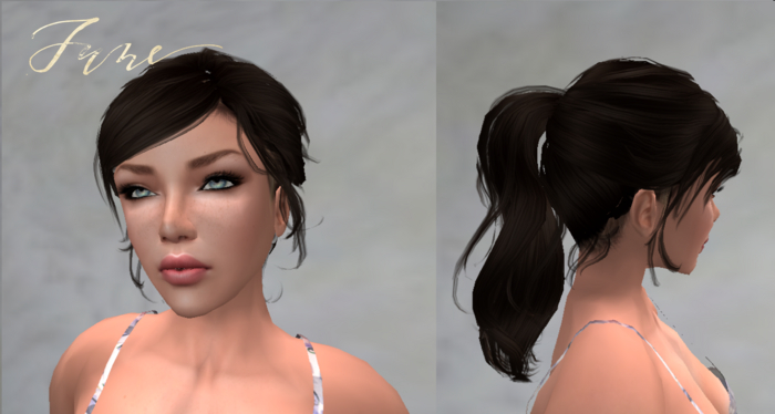 JUNE ~ Hair  Ponytail Black