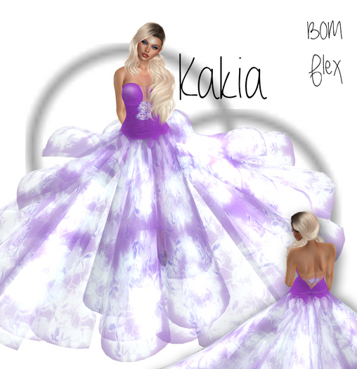 Kakia Bellflower Purple Gown