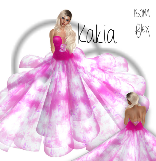 Kakia Bellflower Pink Gown