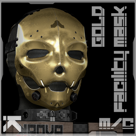 [KROVA] Facility Mask - GLD