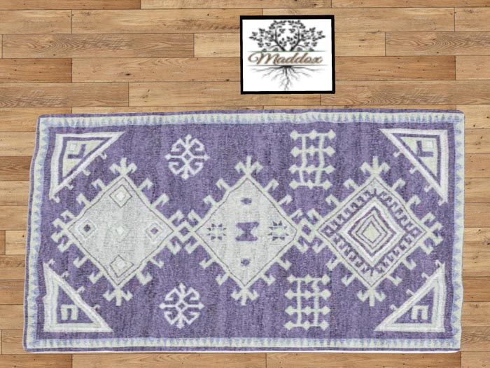 Maddox-Rug- Purple - Primative