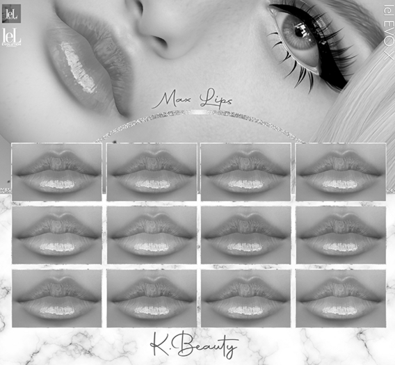 K.BEAUTY - DEMO MAX LIPS - LELUTKA EVO - EVO X