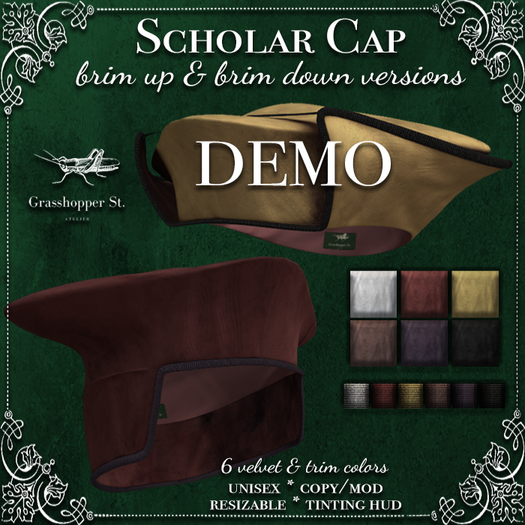 Grasshopper St Scholar Cap DEMO