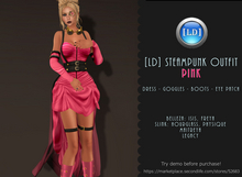 [LD] Steampunk PINK Outfit