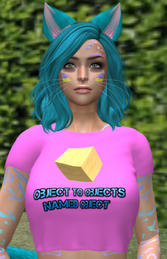 [MC] Croptop - Maitreya Object Pink