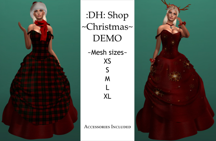 :DH: Christmas Dress ~DEMO~