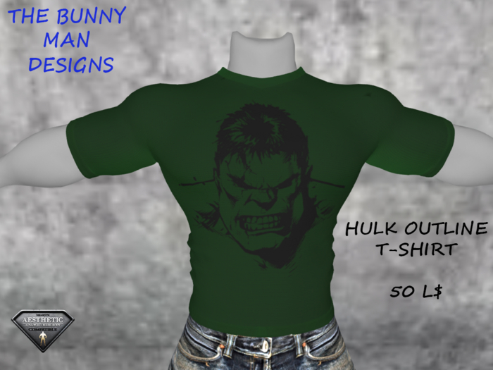 Hulk Outline T-shirt