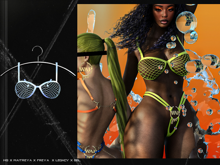 PLX. "WAP " Bra // Baby Blue // 