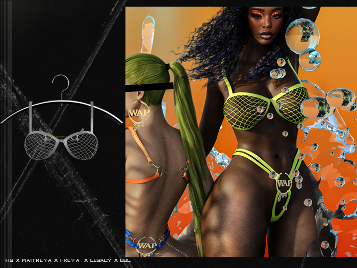PLX. "WAP " Bra // Asphalt // 