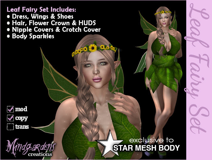 MG - Leaf Fairy Set