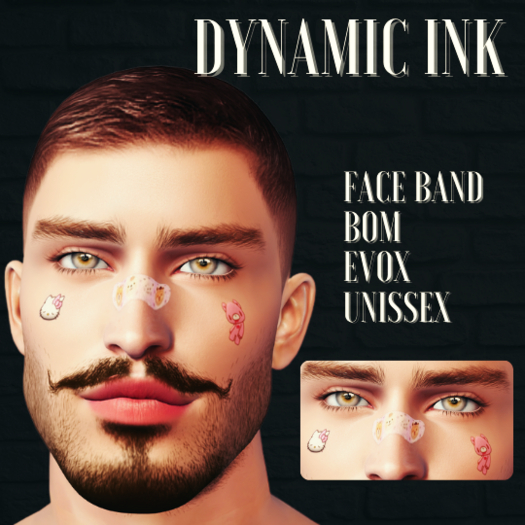 Dynamic Ink -Face- BAND bear