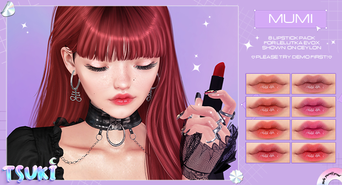 Tsuki / Mumi Lipstick / Lelutka EvoX