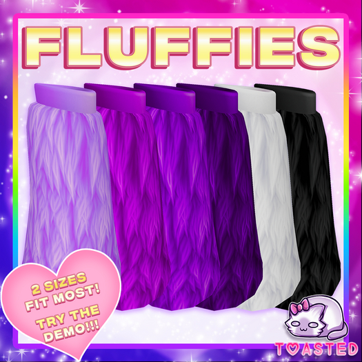TOASTED // Fluffies PURPLE PACK