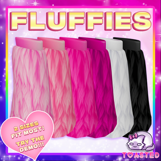 TOASTED // Fluffies PINK PACK