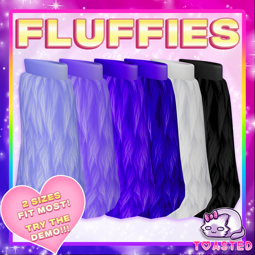 TOASTED // Fluffies INDIGO PACK