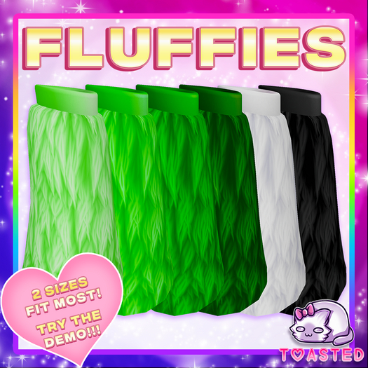 TOASTED // Fluffies GREEN PACK