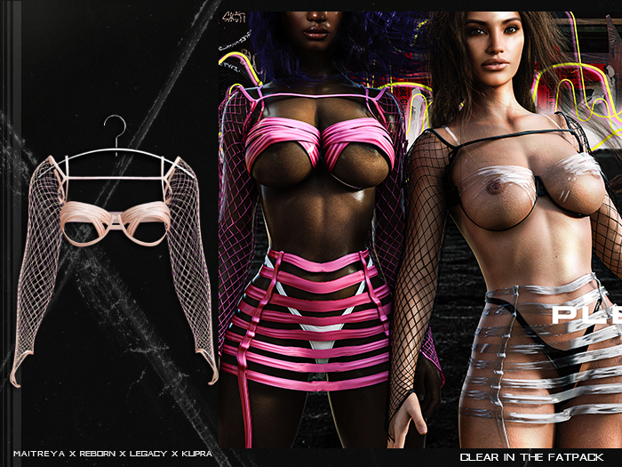 PLX. "SLOANE" BRA // PEACH //