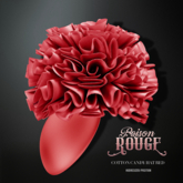 POISON ROUGE Cotton Candy Hat - Red