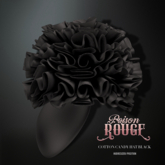 POISON ROUGE Cotton Candy Hat - Black