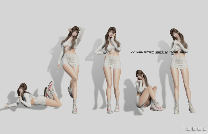 LOEL - Angel Baby Bento Pose SET