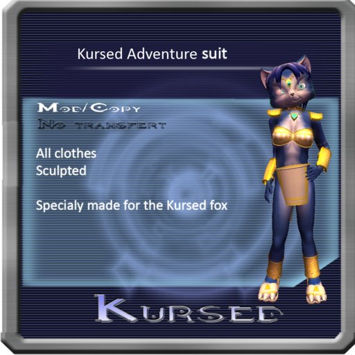 Kursed Adventure Suit box