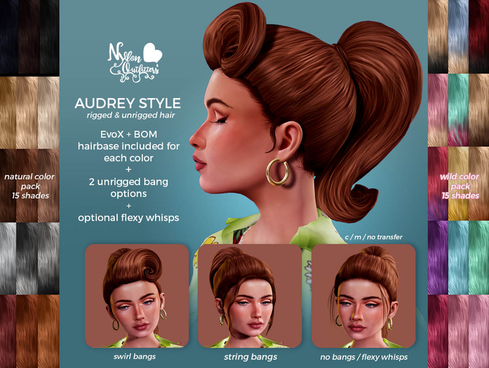 (NO) Audrey Style - All Colors