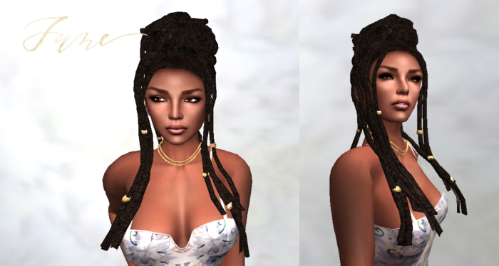 JUNE ~ Hair Rasta Black