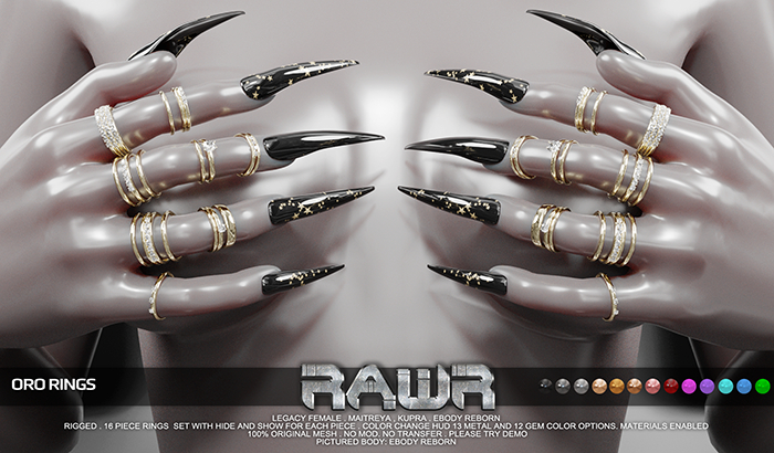 RAWR! Oro Rings DEMO (add me)