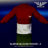 IMPACTS-SLEEVE BLOUSE  ROCKO 2 ENZO/SIGN/BELLEZA/LEGACY