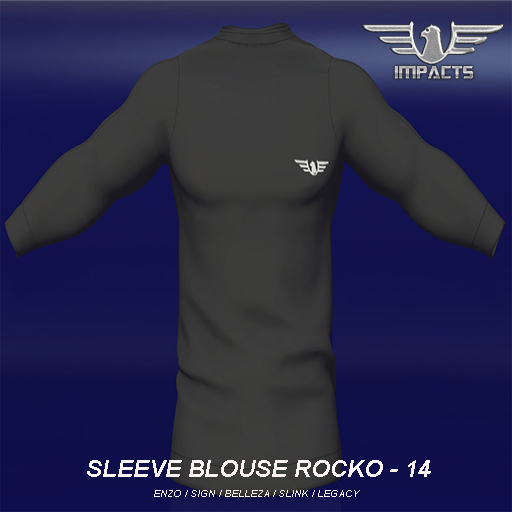 IMPACTS-SLEEVE BLOUSE  ROCKO 14 ENZO/SIGN/BELLEZA/LEGACY
