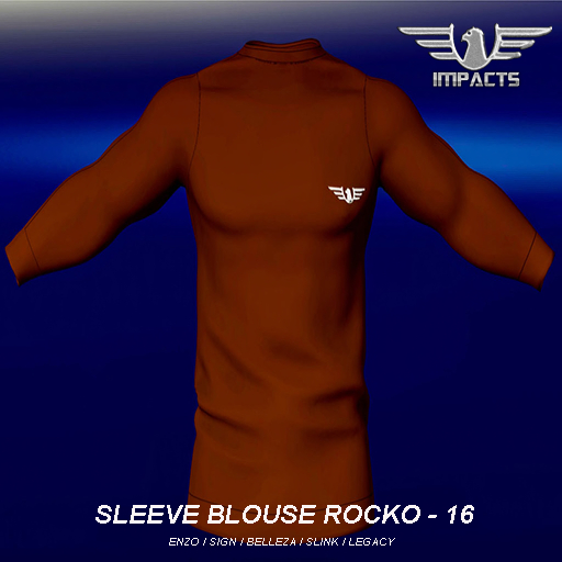 IMPACTS-SLEEVE BLOUSE ROCKO 16 ENZO/SIGN/BELLEZA/LEGACY