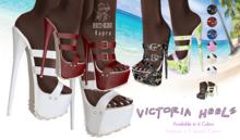 [NTC] Victoria Heels Black Inithium Kupra