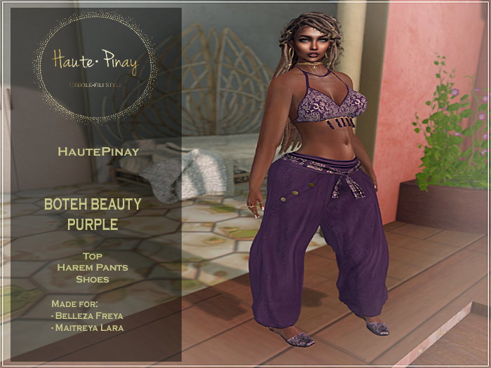 HautePinay BOTEH BEAUTY PURPLE