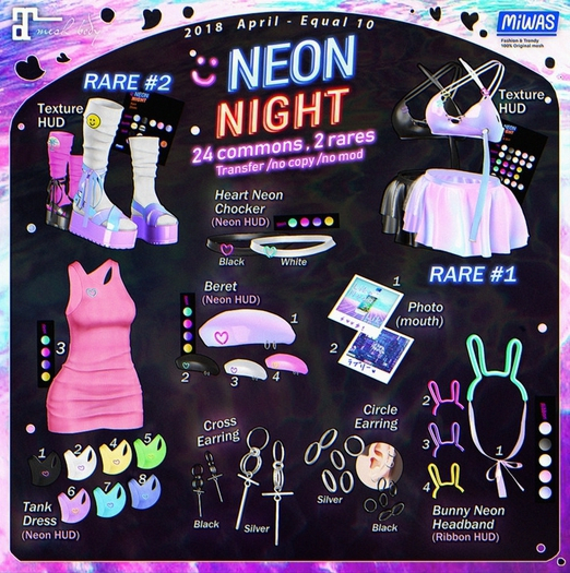 MIWAS / Neon night RARE #1